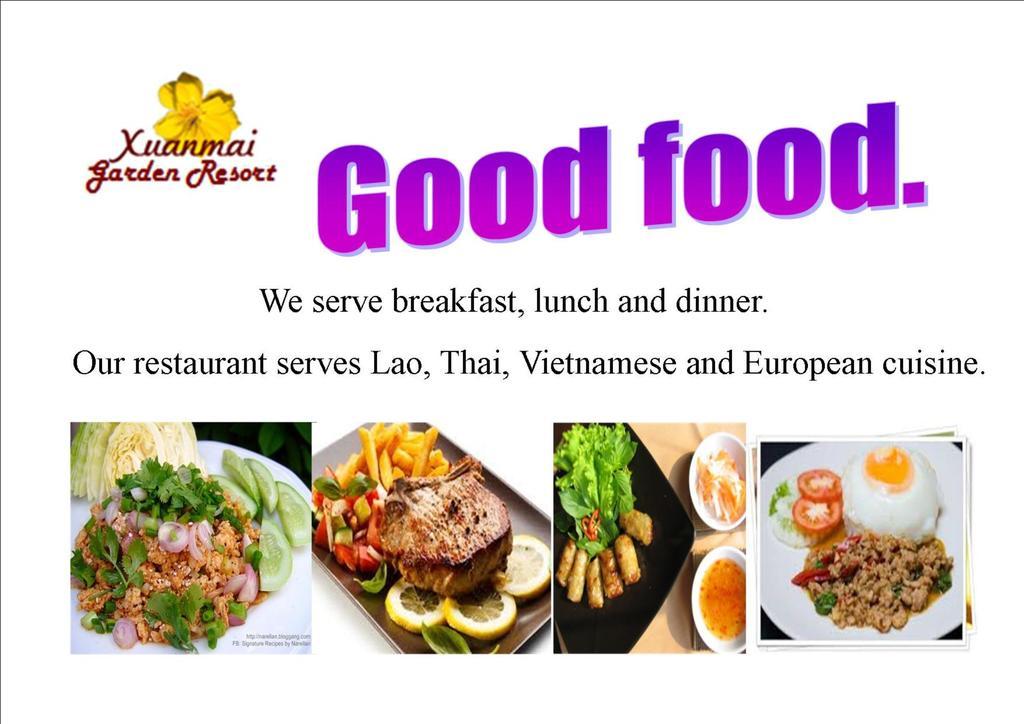 Xuanmai Garden Resort Pakse Eksteriør bilde